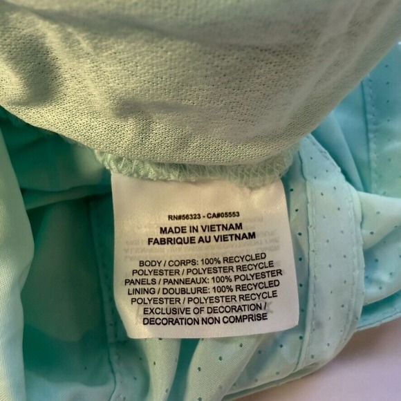 NIKE Womens Dri-Fit‎ Lined Running Shorts - Size S - Teal - Picture 6 of 6